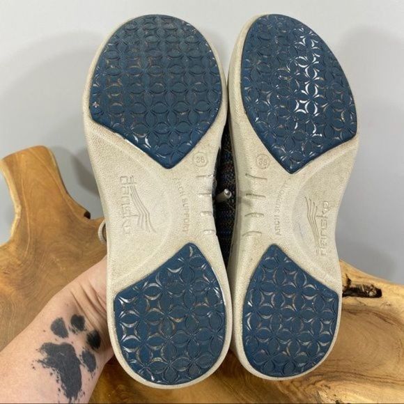 Dansko Textured Brandi Canvas Sneaker Shoe Size 36 - Picture 8 of 13